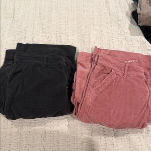 American Eagle Corduroy Cargo Pants Bundle